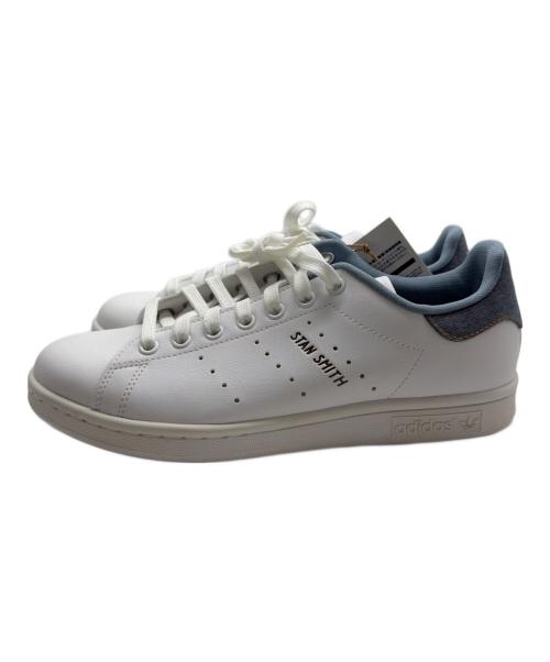 adidas（アディダス）adidas (アディダス) ローカットスニーカー ブルー×ホワイト サイズ:25.5㎝の古着・服飾アイテム