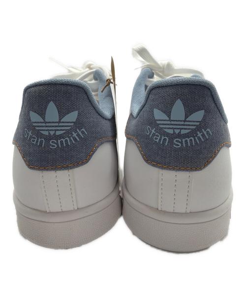 adidas（アディダス）adidas (アディダス) ローカットスニーカー ブルー×ホワイト サイズ:25.5㎝の古着・服飾アイテム