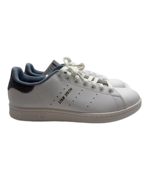 adidas（アディダス）adidas (アディダス) ローカットスニーカー ブルー×ホワイト サイズ:25.5㎝の古着・服飾アイテム