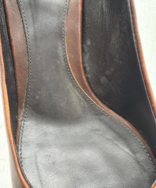 GUCCI（グッチ）GUCCI (グッチ) パンプス ブラウン サイズ:37 1/2の古着・服飾アイテム