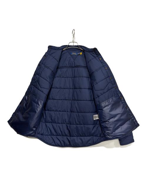 POLO RALPH LAUREN（ポロ・ラルフローレン）POLO RALPH LAUREN (ポロ・ラルフローレン) 中綿ジャケット ネイビー サイズ:Sの古着・服飾アイテム