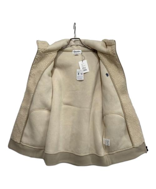 Gymphlex（ジムフレックス）Gymphlex (ジムフレックス) ボアジャケット ベージュ サイズ:14 未使用品の古着・服飾アイテム