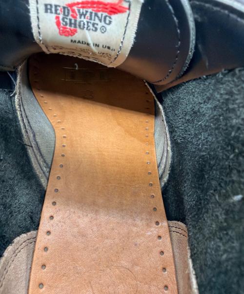 RED WING（レッドウィング）RED WING (レッドウィング) ワークチャッカブーツ ブラック サイズ:25.5㎝の古着・服飾アイテム