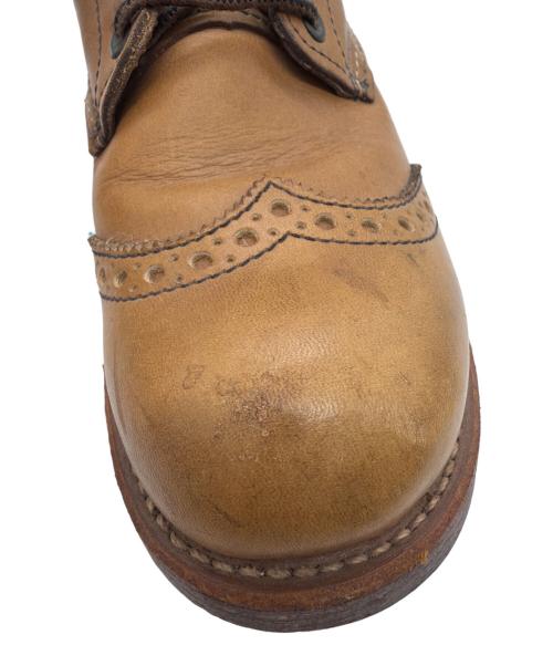 RED WING（レッドウィング）RED WING (レッドウィング) ブローグレインジャー ブラウン サイズ:25.5㎝の古着・服飾アイテム