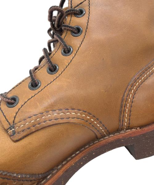 RED WING（レッドウィング）RED WING (レッドウィング) ブローグレインジャー ブラウン サイズ:25.5㎝の古着・服飾アイテム