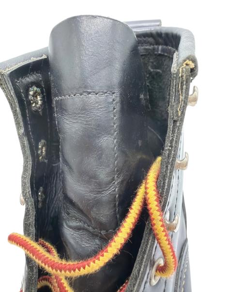 RED WING（レッドウィング）RED WING (レッドウィング) ラインマンブーツ ブラック サイズ:26cmの古着・服飾アイテム