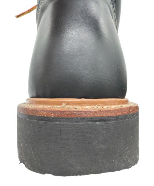 RED WING（レッドウィング）RED WING (レッドウィング) ラインマンブーツ ブラック サイズ:26cmの古着・服飾アイテム
