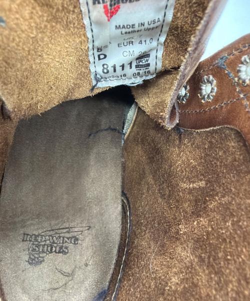 RED WING（レッドウィング）RED WING (レッドウィング) アイアンレンジャー ブラウン サイズ:26cmの古着・服飾アイテム