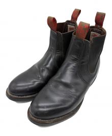 RED WING（レッドウィング）の古着「サイドゴアブーツ」｜ブラック