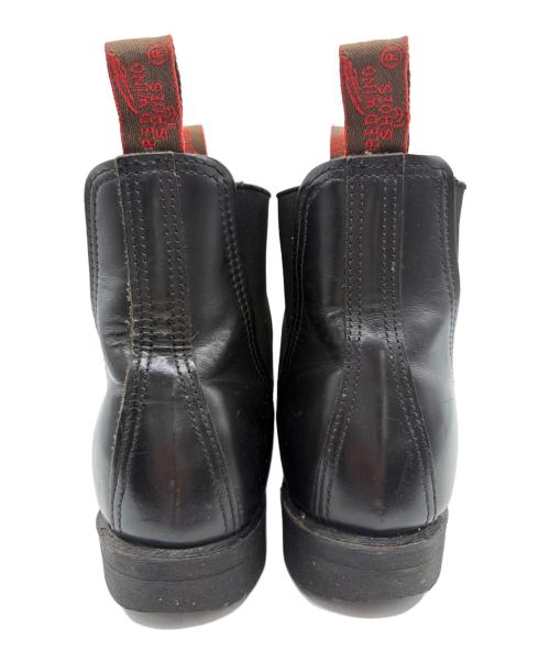 RED WING（レッドウィング）RED WING (レッドウィング) サイドゴアブーツ ブラック サイズ:USA　8 1/2の古着・服飾アイテム
