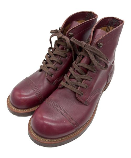 RED WING（レッドウィング）RED WING (レッドウィング) アイアンレンジマンソンラスト ボルドー サイズ:25.5㎝の古着・服飾アイテム