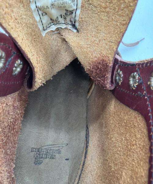RED WING（レッドウィング）RED WING (レッドウィング) アイアンレンジマンソンラスト ボルドー サイズ:25.5㎝の古着・服飾アイテム