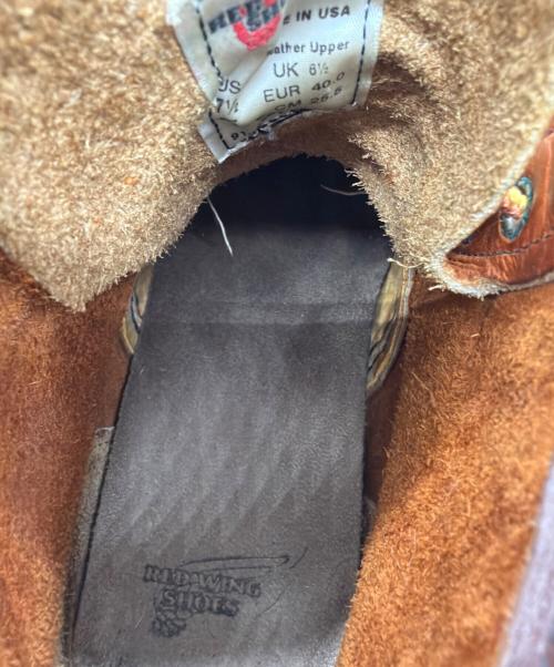 RED WING（レッドウィング）RED WING (レッドウィング) アイリッシュセッター ブラウン サイズ:25.5㎝の古着・服飾アイテム
