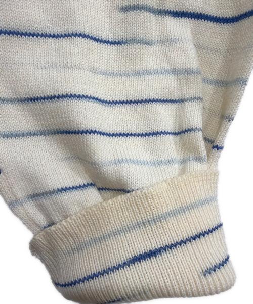 Maison Margiela（メゾンマルジェラ）Maison Margiela (メゾンマルジェラ) 薄手ニット ホワイト サイズ:Mの古着・服飾アイテム