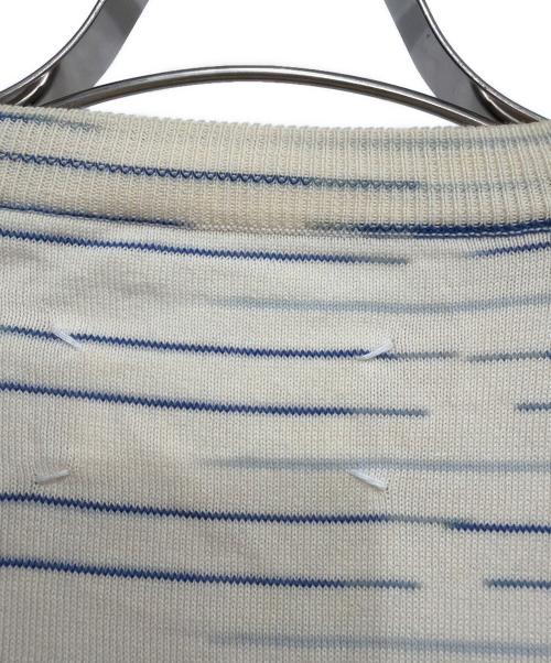 Maison Margiela（メゾンマルジェラ）Maison Margiela (メゾンマルジェラ) 薄手ニット ホワイト サイズ:Mの古着・服飾アイテム