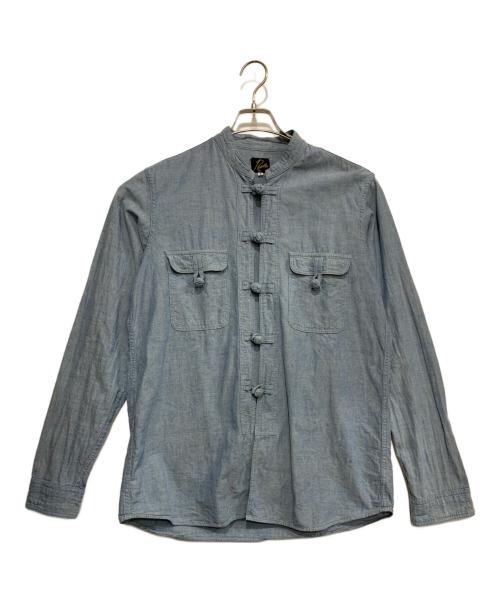 Needles（ニードルズ）Needles (ニードルズ) 長袖シャツ ブルー サイズ:Sの古着・服飾アイテム