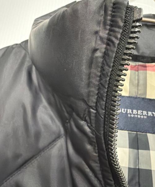 BURBERRY LONDON（バーバリーロンドン）BURBERRY LONDON (バーバリーロンドン) ダウンジャケット ブラック サイズ:LLの古着・服飾アイテム