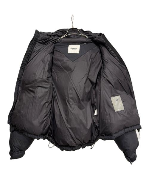 Gymphlex（ジムフレックス）Gymphlex (ジムフレックス) HOODED DOWN JACKET ブラック サイズ:Mの古着・服飾アイテム