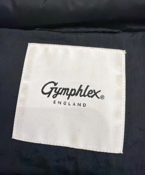 Gymphlex（ジムフレックス）Gymphlex (ジムフレックス) HOODED DOWN JACKET ブラック サイズ:Mの古着・服飾アイテム