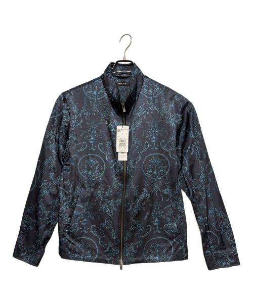 MICHEL KLEIN HOMME（ミッシェルクラン オム）MICHEL KLEIN HOMME (ミッシェルクラン オム) スタンドカラーブルゾン ネイビー サイズ:48の古着・服飾アイテム