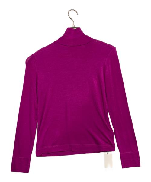 MICHEL KLEIN（ミッシェルクラン）MICHEL KLEIN (ミッシェルクラン) 長袖カットソー パープル サイズ:38の古着・服飾アイテム