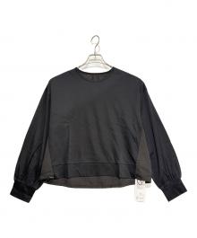 MICHEL KLEIN（ミッシェルクラン）の古着「半袖カットソー」｜ブラック