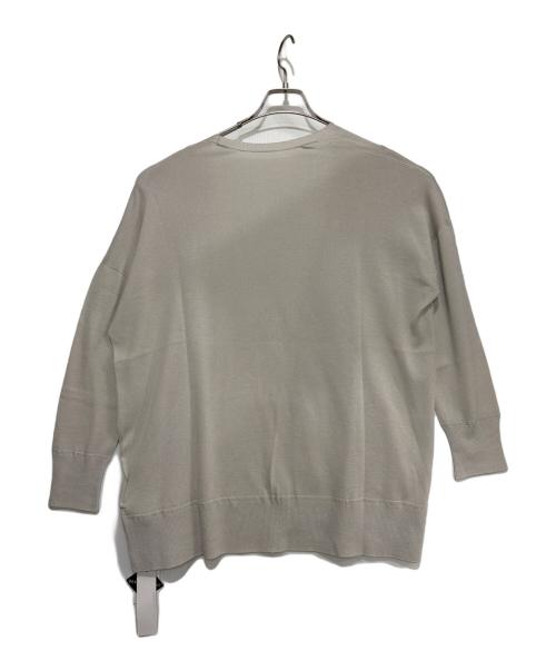 MICHEL KLEIN（ミッシェルクラン）MICHEL KLEIN (ミッシェルクラン) 薄手カーディガン グレー サイズ:38の古着・服飾アイテム