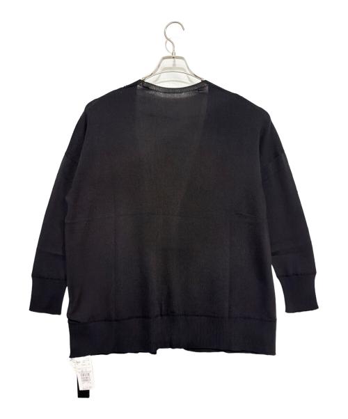 MICHEL KLEIN（ミッシェルクラン）MICHEL KLEIN (ミッシェルクラン) 薄手カーディガン ブラック サイズ:38の古着・服飾アイテム