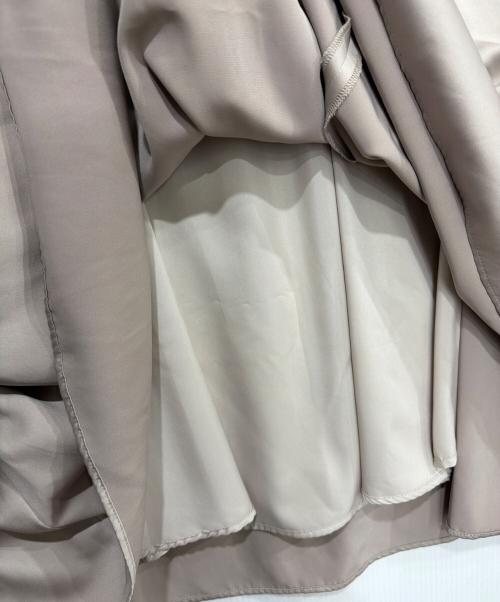 MICHEL KLEIN（ミッシェルクラン）MICHEL KLEIN (ミッシェルクラン) スカート ベージュ サイズ:38の古着・服飾アイテム