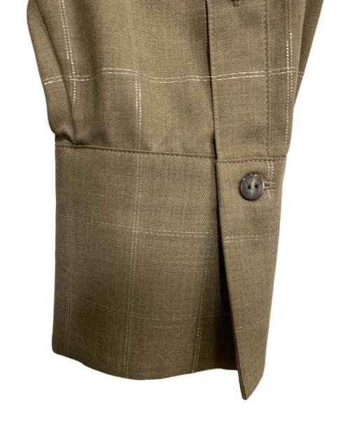 MICHEL KLEIN（ミッシェルクラン）MICHEL KLEIN (ミッシェルクラン) 長袖シャツ ベージュ サイズ:38の古着・服飾アイテム