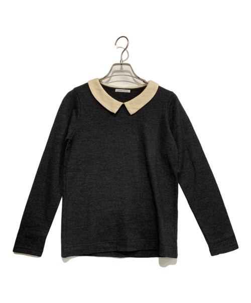 atelier naruse（アトリエナルセ）atelier naruse (アトリエナルセ) 薄手ニット グレー サイズ:freeの古着・服飾アイテム