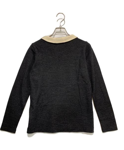 atelier naruse（アトリエナルセ）atelier naruse (アトリエナルセ) 薄手ニット グレー サイズ:freeの古着・服飾アイテム