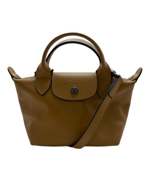 LONGCHAMP（ロンシャン）LONGCHAMP (ロンシャン) ル プリアージュ エクストラ ポーチ ベージュの古着・服飾アイテム