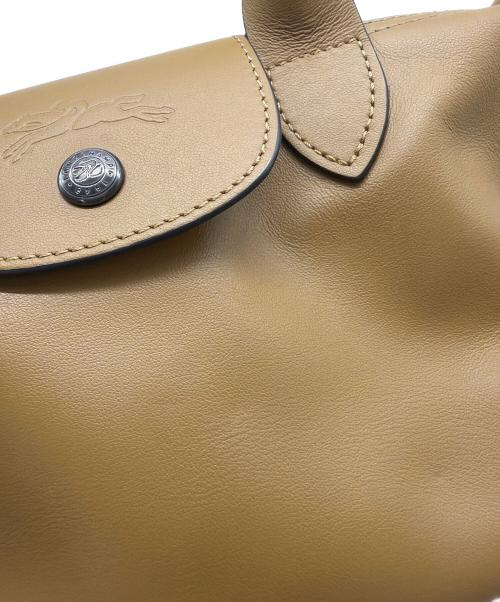 LONGCHAMP（ロンシャン）LONGCHAMP (ロンシャン) ル プリアージュ エクストラ ポーチ ベージュの古着・服飾アイテム
