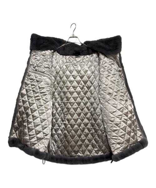 GOD BLESS YOU（ゴッド ブレス ユー）GOD BLESS YOU (ゴッド ブレス ユー) フェイクファージャケット グレー サイズ:Lの古着・服飾アイテム