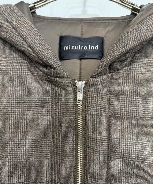 mizuiro-ind（ミズイロインド）mizuiro-ind (ミズイロインド) 中綿コート ブラウン サイズ:-の古着・服飾アイテム