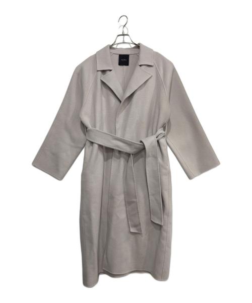 N.O.R.C（ノーク）N.O.R.C (ノーク) ロングリバーコート グレージュ サイズ:2の古着・服飾アイテム