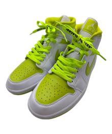 NIKE（ナイキ）の古着「ハイカットスニーカー」｜ライトグリーン×ホワイト