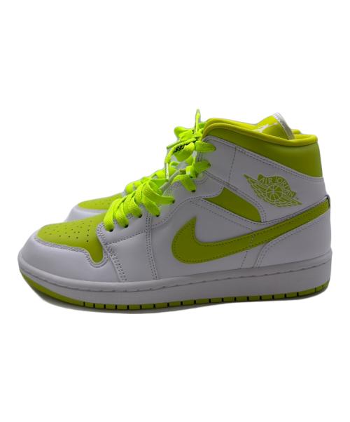 NIKE（ナイキ）NIKE (ナイキ) ハイカットスニーカー ライトグリーン×ホワイト サイズ:28㎝の古着・服飾アイテム