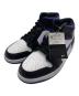 NIKE（ナイキ）の古着「ハイカットスニーカー」｜ブラック×パープル