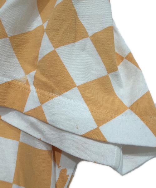 STELLA McCARTNEY（ステラマッカートニー）STELLA McCARTNEY (ステラマッカートニー) 半袖カットソー ホワイト×オレンジ サイズ:Mの古着・服飾アイテム
