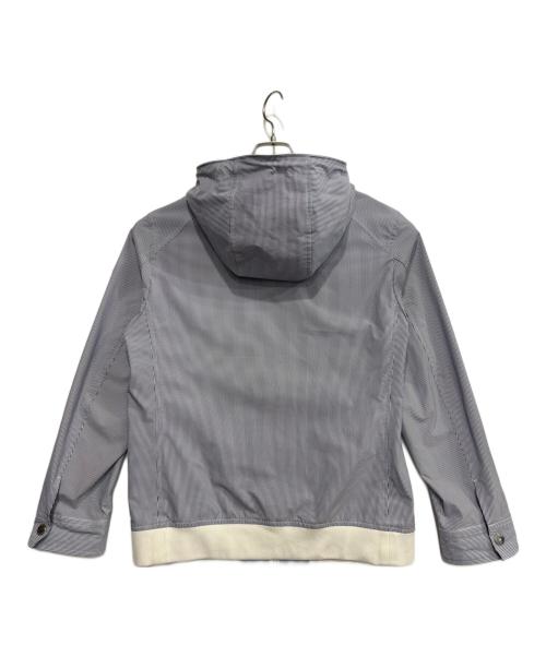 BLACK LABEL CRESTBRIDGE（ブラックレーベル クレストブリッジ）BLACK LABEL CRESTBRIDGE (ブラックレーベル クレストブリッジ) フーデッドジャケット ブルー サイズ:Lの古着・服飾アイテム