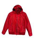 BLACK LABEL CRESTBRIDGEブラックレーベル クレストブリッジ）の古着「フーデッドジャケット」｜レッド