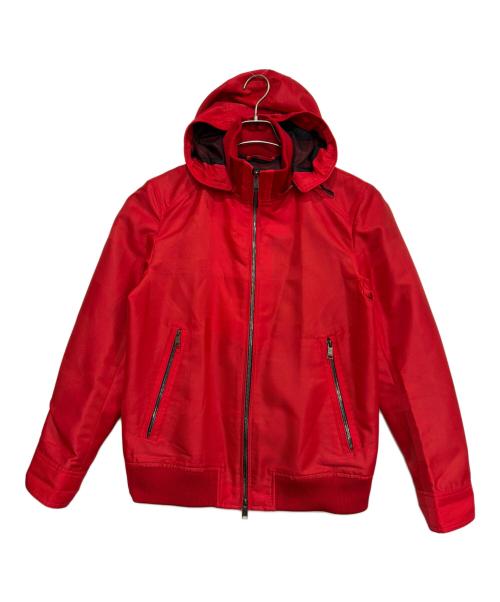 BLACK LABEL CRESTBRIDGE（ブラックレーベル クレストブリッジ）BLACK LABEL CRESTBRIDGE (ブラックレーベル クレストブリッジ) フーデッドジャケット レッド サイズ:Lの古着・服飾アイテム
