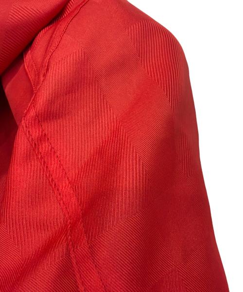 BLACK LABEL CRESTBRIDGE（ブラックレーベル クレストブリッジ）BLACK LABEL CRESTBRIDGE (ブラックレーベル クレストブリッジ) フーデッドジャケット レッド サイズ:Lの古着・服飾アイテム