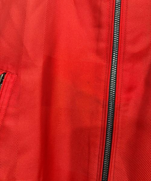 BLACK LABEL CRESTBRIDGE（ブラックレーベル クレストブリッジ）BLACK LABEL CRESTBRIDGE (ブラックレーベル クレストブリッジ) フーデッドジャケット レッド サイズ:Lの古着・服飾アイテム