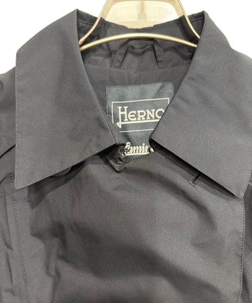 HERNO（ヘルノ）HERNO (ヘルノ) ナイロンコート ネイビー サイズ:40の古着・服飾アイテム