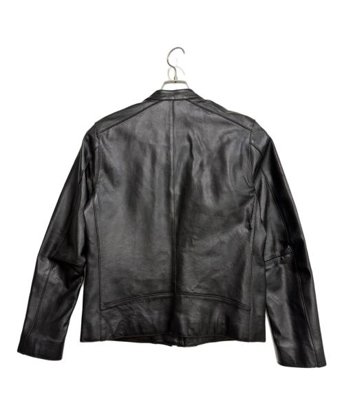 stooge&co（ストゥージ＆コー）STOOGE&CO (ストゥージ＆コー) シングルライダースジャケット ブラック サイズ:Mの古着・服飾アイテム