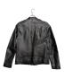 STOOGE&CO (ストゥージ＆コー) シングルライダースジャケット ブラック サイズ:M：7000円