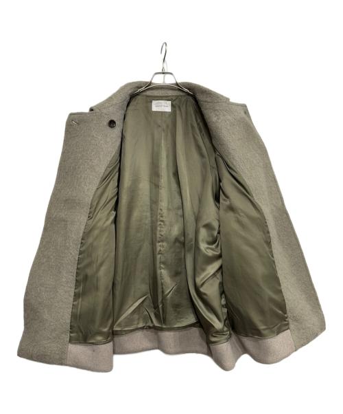 Adam et Rope（アダム エ ロペ）Adam et Rope (アダム エ ロペ) モヘヤシャギーミドルコート グリーン サイズ:FREEの古着・服飾アイテム